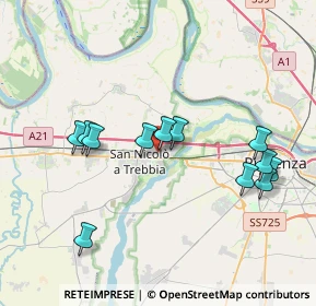 Mappa Via Bonina Est, 29010 San Nicolò PC, Italia (3.7775)