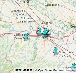 Mappa Via Bonina Est, 29010 San Nicolò PC, Italia (24.55313)