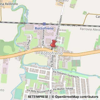 Mappa Via Emilia Ovest San Nicolò, 1, 29010 Rottofreno, Piacenza (Emilia Romagna)