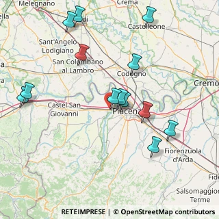 Mappa Via Fornace, 29010 Rottofreno PC, Italia (17.48385)