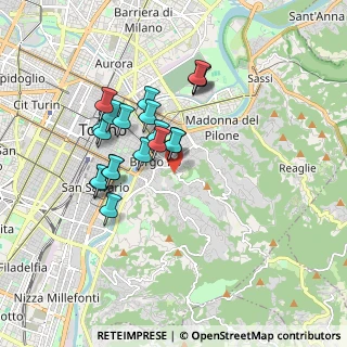 Mappa , 10131 Torino TO, Italia (1.5495)