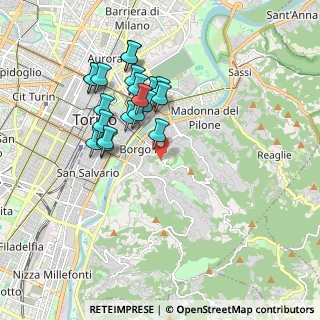 Mappa , 10131 Torino TO, Italia (1.7155)