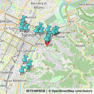 Mappa , 10131 Torino TO, Italia (1.86278)