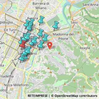 Mappa , 10131 Torino TO, Italia (2.089)