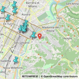 Mappa , 10131 Torino TO, Italia (2.79077)