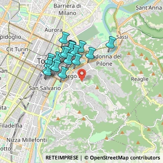 Mappa , 10131 Torino TO, Italia (1.5195)