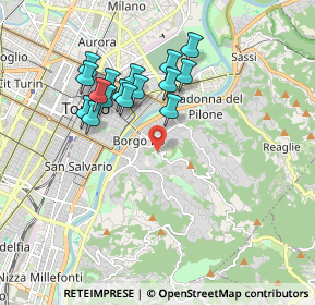 Mappa , 10131 Torino TO, Italia (1.66938)