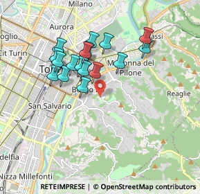 Mappa , 10131 Torino TO, Italia (1.58059)