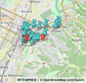 Mappa , 10131 Torino TO, Italia (1.476)