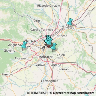 Mappa , 10131 Torino TO, Italia (12.65417)