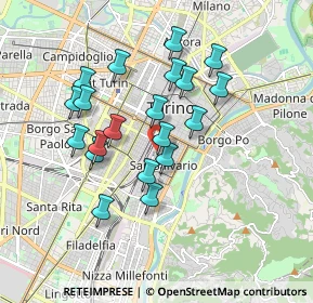 Mappa Largo Saluzzo, 10125 Torino TO, Italia (1.599)