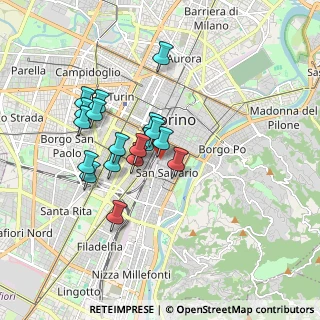 Mappa Via Saluzzo, 10125 Torino TO, Italia (1.485)