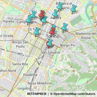Mappa Via Saluzzo, 10125 Torino TO, Italia (2.19)