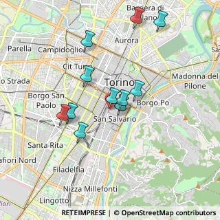 Mappa Via Saluzzo, 10125 Torino TO, Italia (1.64909)