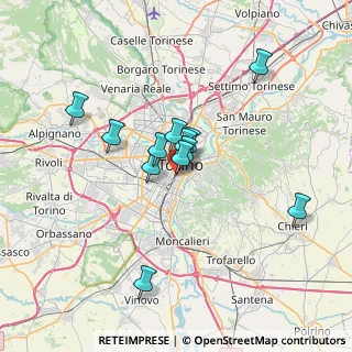 Mappa Via Saluzzo, 10125 Torino TO, Italia (5.5475)