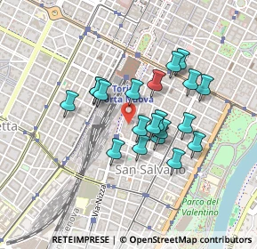 Mappa Via Saluzzo, 10125 Torino TO, Italia (0.3515)