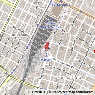 Mappa Via Nizza, 18, 10125 Torino, Torino (Piemonte)