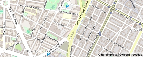 Mappa Turín