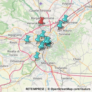 Mappa Via Paolo Sacchi, 10125 Torino TO, Italia (4.48)