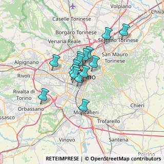 Mappa Via Paolo Sacchi, 10125 Torino TO, Italia (4.64)