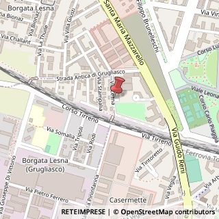 Mappa Via Lesna, 19, 10142 Torino, Torino (Piemonte)