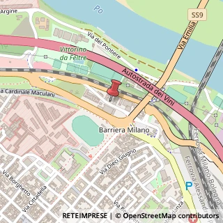 Mappa Via XXI Aprile, 76, 29121 Piacenza, Piacenza (Emilia Romagna)