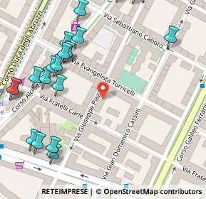 Mappa Via Giuseppe Piazzi, 10129 Torino TO, Italia (0.1735)