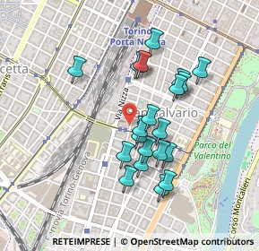 Mappa Via Tommaso Valperga Caluso, 10125 Torino TO, Italia (0.393)