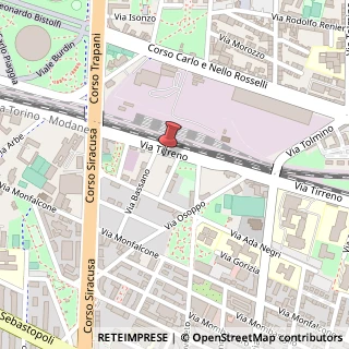 Mappa Via Tirreno, 247, 10136 Torino, Torino (Piemonte)