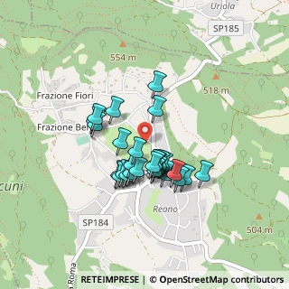 Mappa Via del Cimitero, 10090 Reano TO, Italia (0.33333)