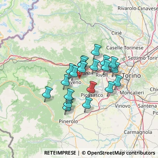 Mappa Lago Piccolo di Avigliana, 10051 Avigliana TO, Italia (10.432)
