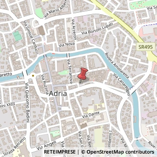 Mappa Via Achille Grandi, 10, 45011 Adria, Rovigo (Veneto)