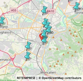 Mappa Via Antonio Genovesi, 10128 Torino TO, Italia (4.12909)
