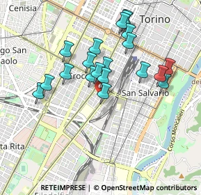 Mappa Via Antonio Genovesi, 10128 Torino TO, Italia (0.851)