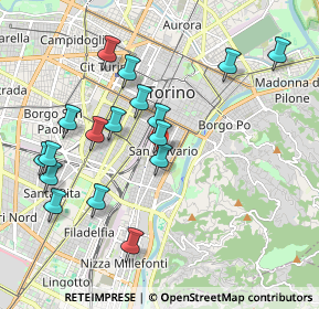 Mappa Via Oddino Morgari, 10125 Torino TO, Italia (2.03353)