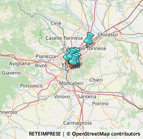 Mappa Fermata 629 - VALENTINO, 10125 Torino TO, Italia (67.08625)