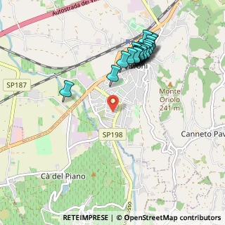 Mappa Via Piemonte, 27043 Broni PV, Italia (1.0105)