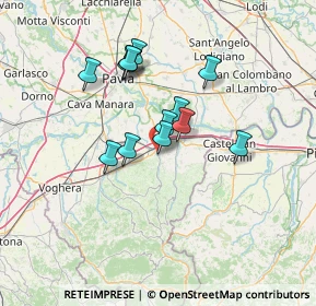 Mappa Via Piemonte, 27043 Broni PV, Italia (11.04462)