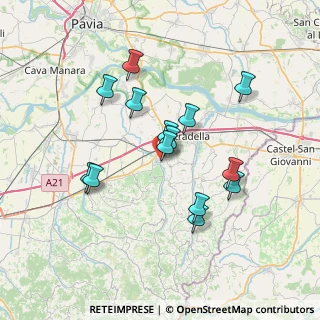 Mappa Via Piemonte, 27043 Broni PV, Italia (6.39786)