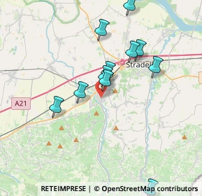 Mappa Via Piemonte, 27043 Broni PV, Italia (3.58727)