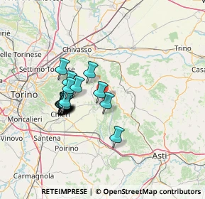 Mappa Via Maestra, 14022 Castelnuovo Don Bosco AT, Italia (11.975)