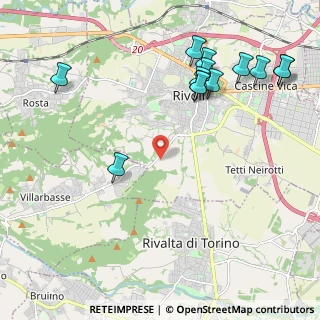 Mappa Strada Vicinale Marasco, 10098 Rivoli TO, Italia (2.55154)