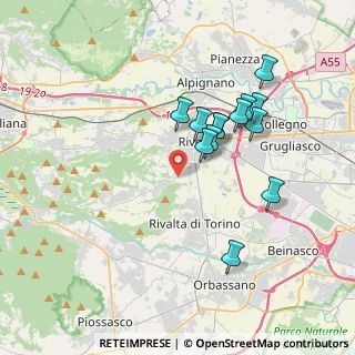 Mappa Strada Vicinale Marasco, 10098 Rivoli TO, Italia (3.27923)