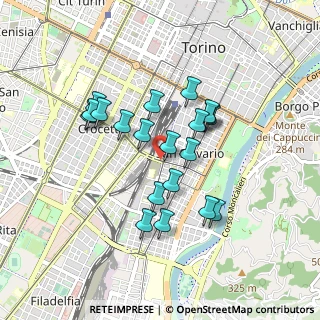 Mappa Corso Germano Sommeiller, 10125 Torino TO, Italia (0.757)