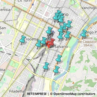 Mappa Corso Germano Sommeiller, 10125 Torino TO, Italia (0.9)