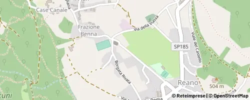 Mappa Reano