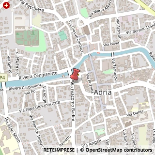 Mappa Via G. Badini, 3, 45011 Adria, Rovigo (Veneto)