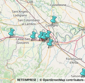 Mappa Via A. Mozart W., 29010 San Nicolò PC, Italia (23.15385)