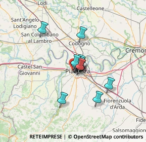 Mappa Via Voghera, 29122 Piacenza PC, Italia (7.07286)