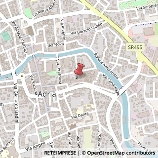 Mappa Corso Giuseppe Garibaldi, 45, 45011 Adria, Rovigo (Veneto)